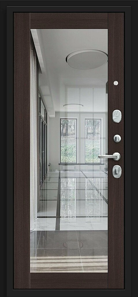 Фото Входная дверь Флэт Kale Almon/Wenge Veralinga BR4592 внутренняя сторона