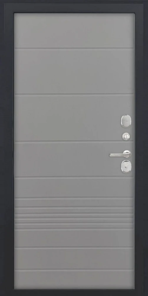 Входная дверь ДвериПРО Квадро ФЛ-700 (10мм, Ясень грей) DPRO227713 внутренняя сторона