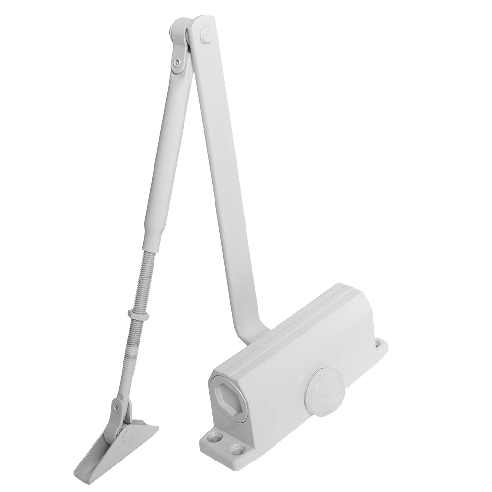 Фото Доводчик дверной DCTR15-60 (TDR-60) 15-60кг WH белый
